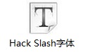Hack Slash字体