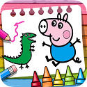 宝宝佩奇涂色书电脑版