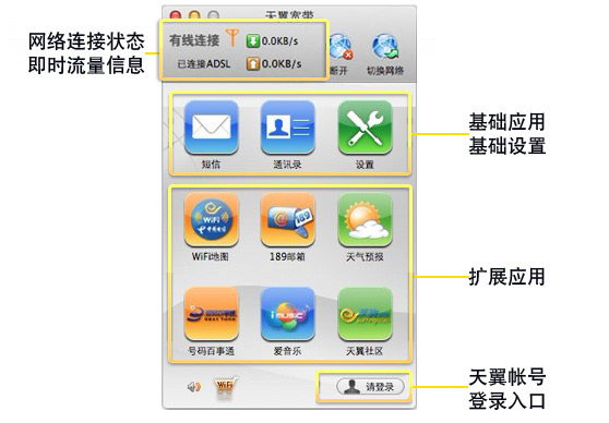 天翼宽带客户端Mac版
