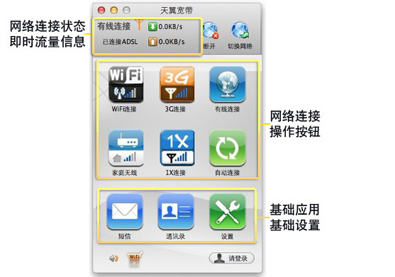 天翼宽带客户端Mac版