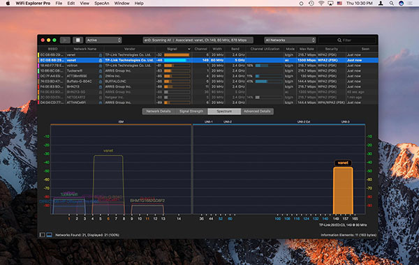 WiFi Explorer Pro