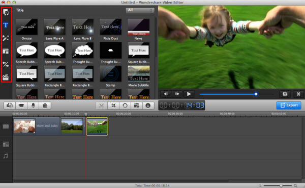 Wondershare Video Editor