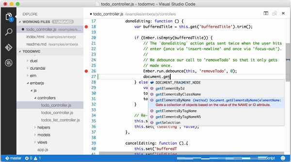 Visual studio code