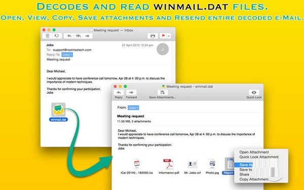 Winmail Reader