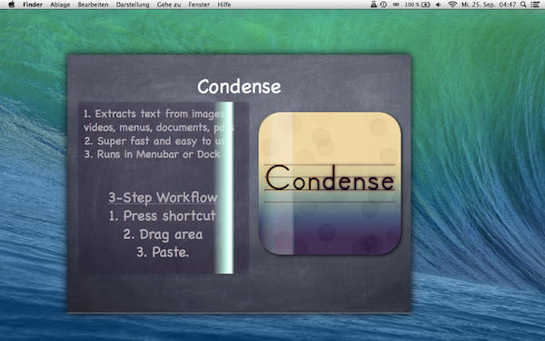 Condense