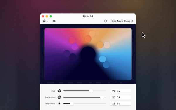 Color UI