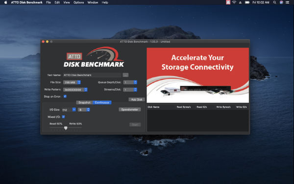 ATTO Disk Benchmark