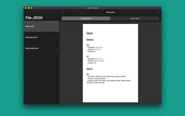 JSON Viewer