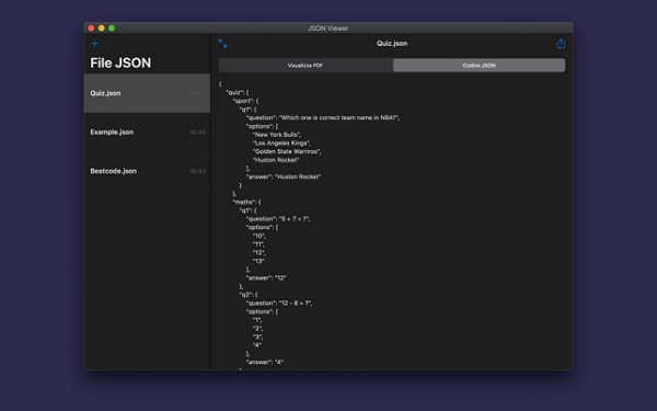 JSON Viewer