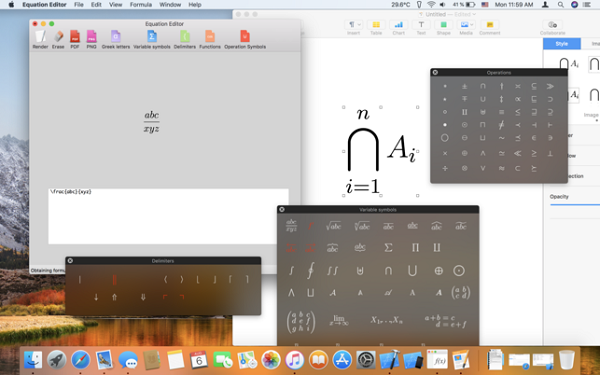 Equation Editor