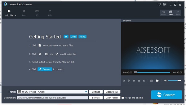 Aiseesoft 4K Converter