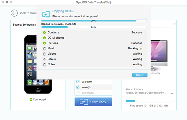 SynciOS Data Transfer