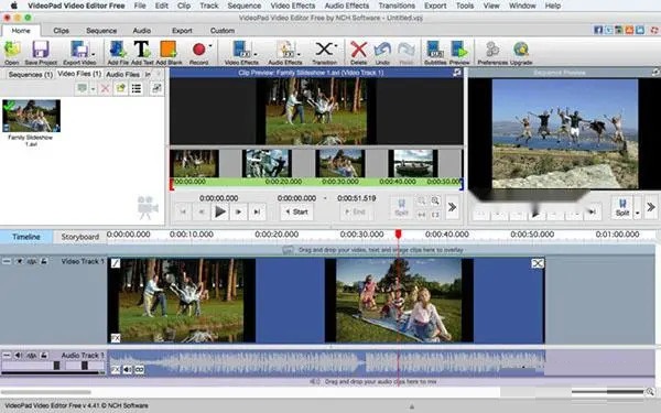 VideoPad Video Editor