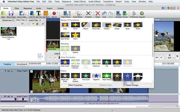 VideoPad Video Editor