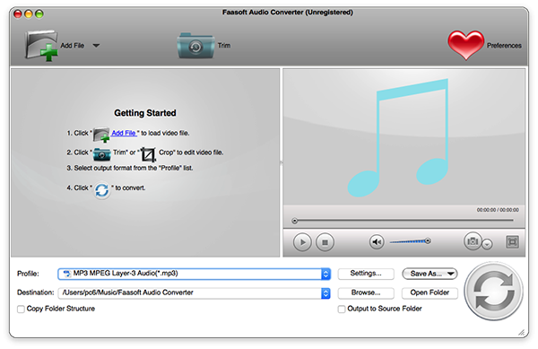 Faasoft Audio Converter