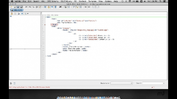 EditiX XML Editor