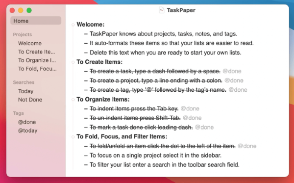 TaskPaper