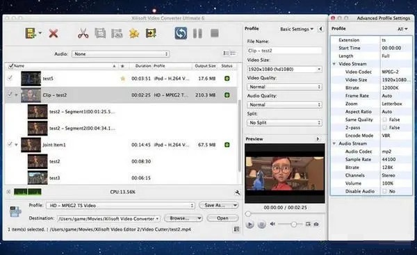 Xilisoft video converter