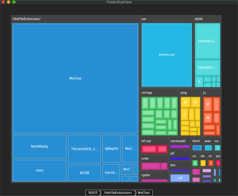 Folder Size View