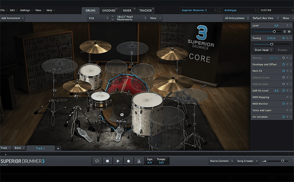 Toontrack Superior Drummer