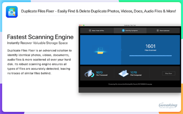 Duplicate Files Fixer