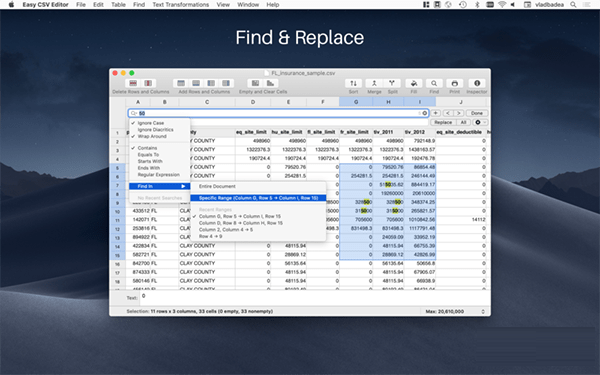 Easy CSV Editor