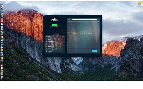 celtx script