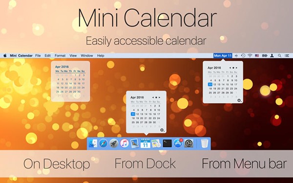 Mini Calendar