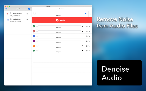 Denoise Audio
