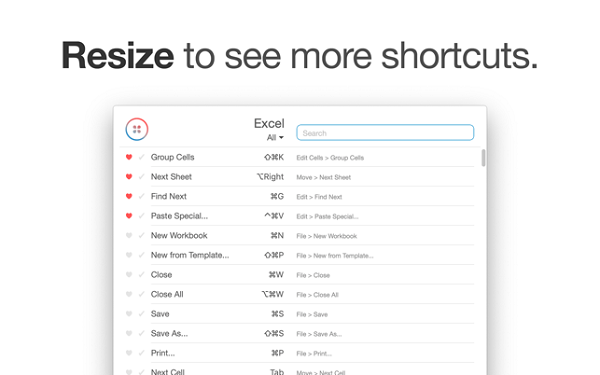 Button Shortcuts