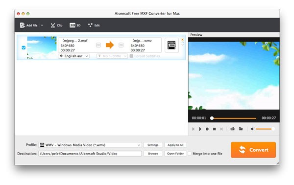 Aiseesoft MXF Converter