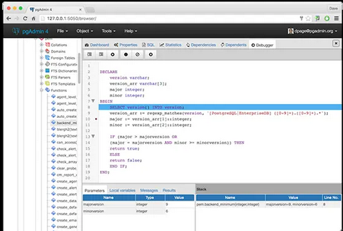 pgAdmin 4