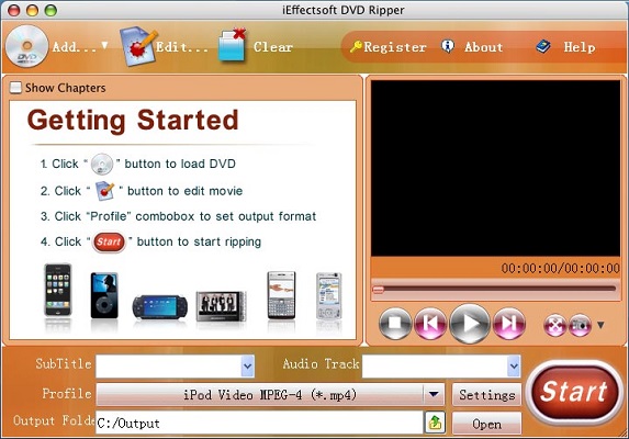 iEffectsoft DVD Ripper