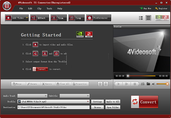 4Videosoft TS Converter