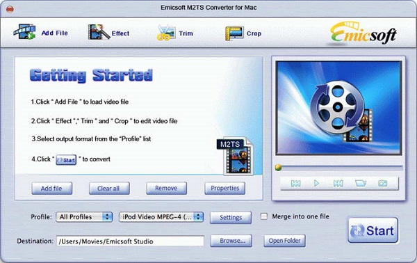 Emicsoft M2TS Converter