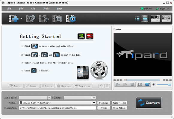 Tipard iPhone Video Converter