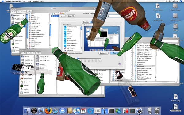 3D Beers of the World Screen saver