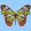 3D Desktop Butterfly Screen Saver