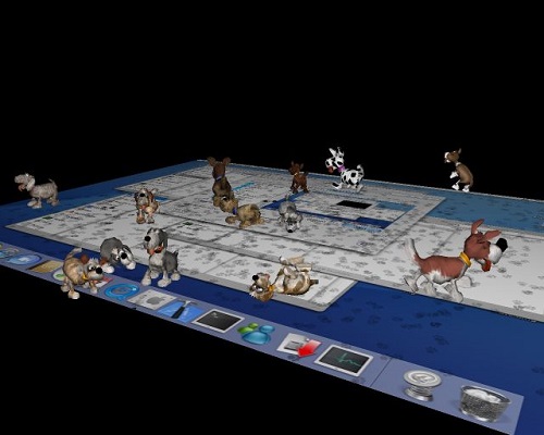 3D Desktop Dogs Screen saver