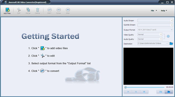 Aneesoft HD Video Converter