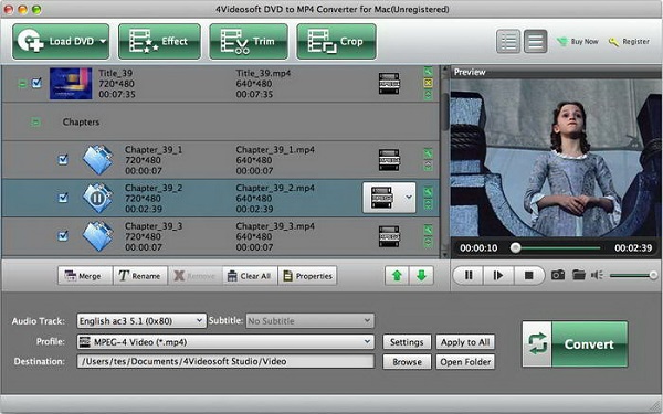 4Videosoft DVD to MP4 Converter