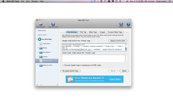 iWeb SEO Tool