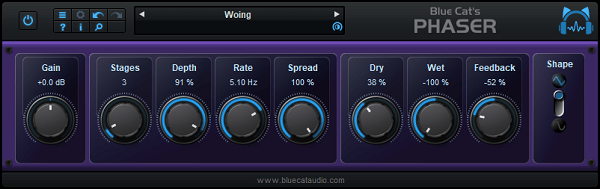 Blue Cat-s Phaser For Mac VST