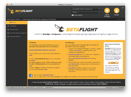 Betaflight Configurator