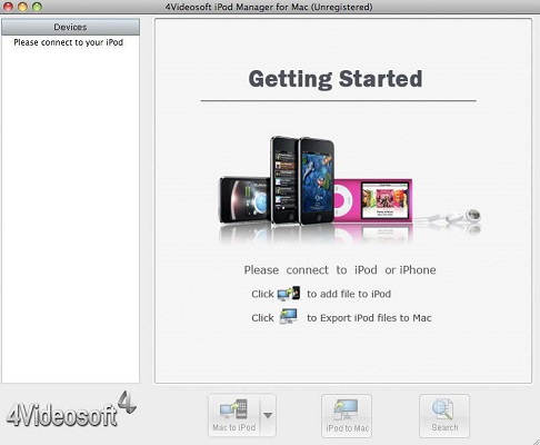 4Videosoft iPod Manager