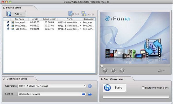 iFunia Video Converter Pro