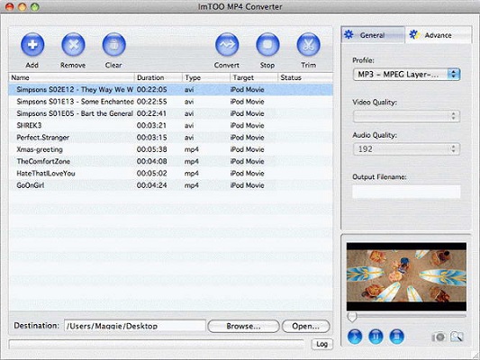 ImTOO MP4 converter