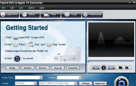 Tipard DVD to Apple TV Converter for Mac