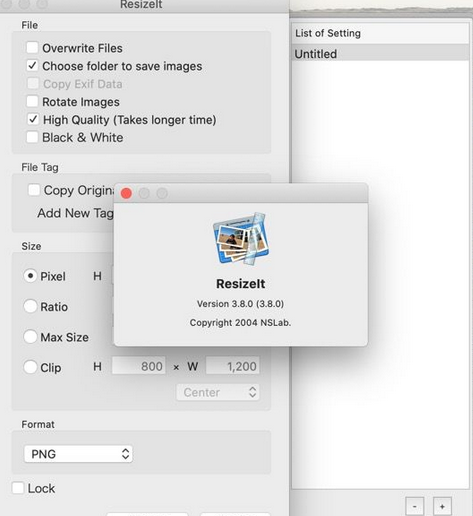 ResizeIt For Mac