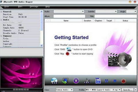 iMacsoft DVD Audio Ripper Suite For Mac